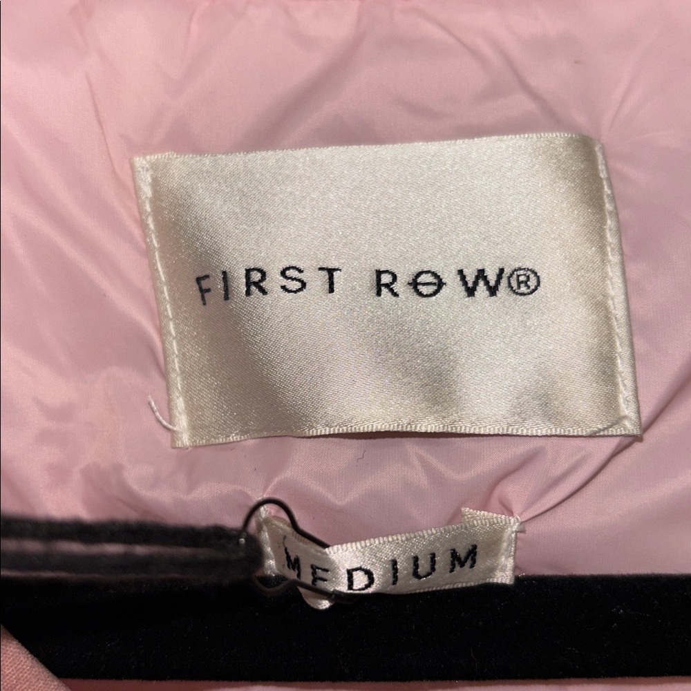 First Row Pink Quilted Puffer Jacket Women’s Size: Medium NWT - Picture 3 of 8